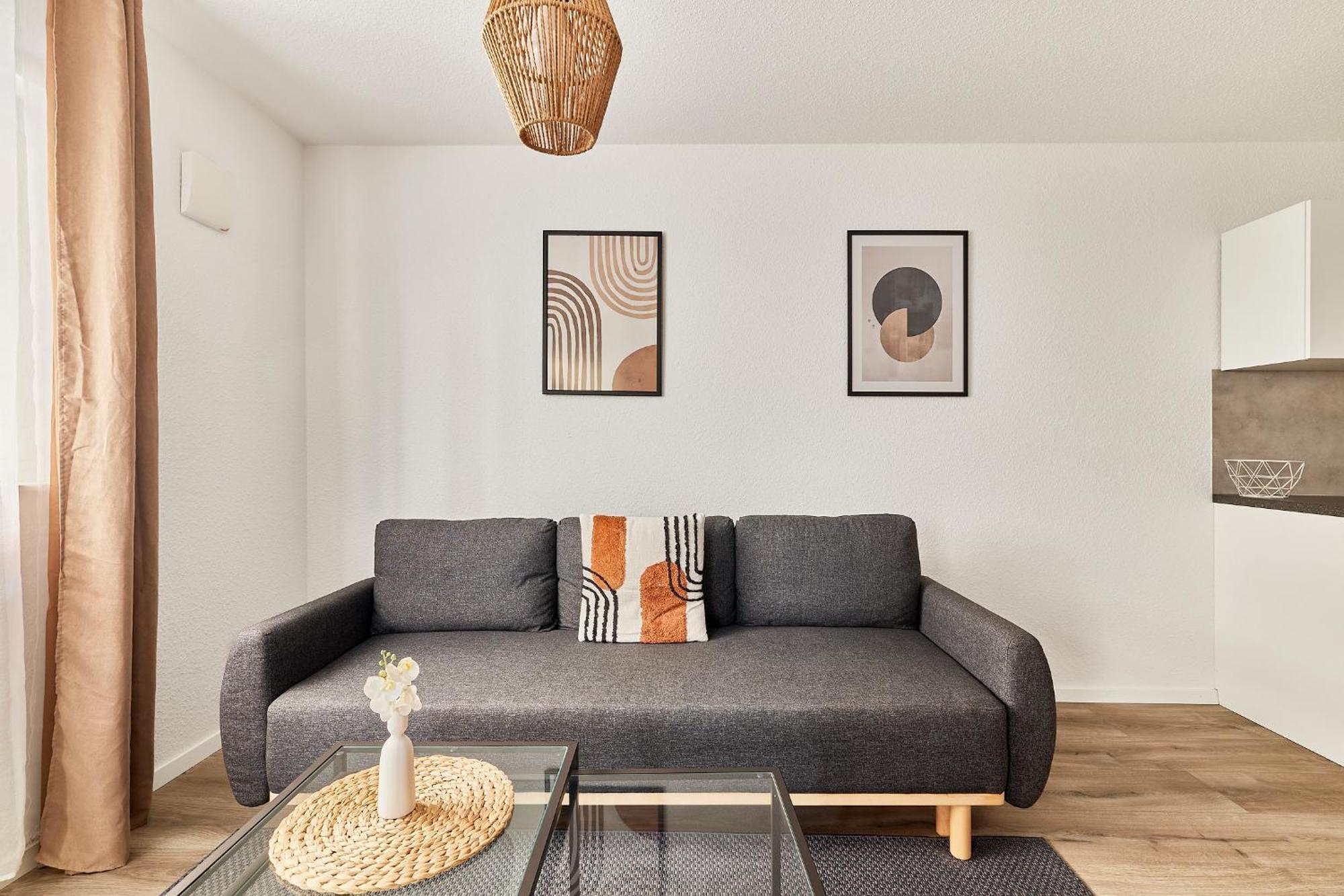 Elegantes 1 Zimmer Apartment Neubau Mannheim Luaran gambar